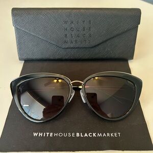 White House Black Market Elegant Black Sunglasses